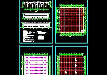 某單層工業(yè)廠房建筑施工圖免費下載 工業(yè) 農(nóng)業(yè)建筑